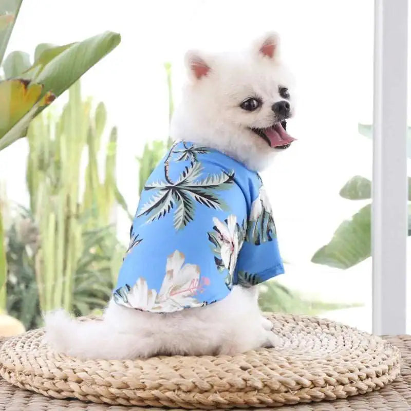 Tailored Hawaiian Tropical Dog T-Shirts