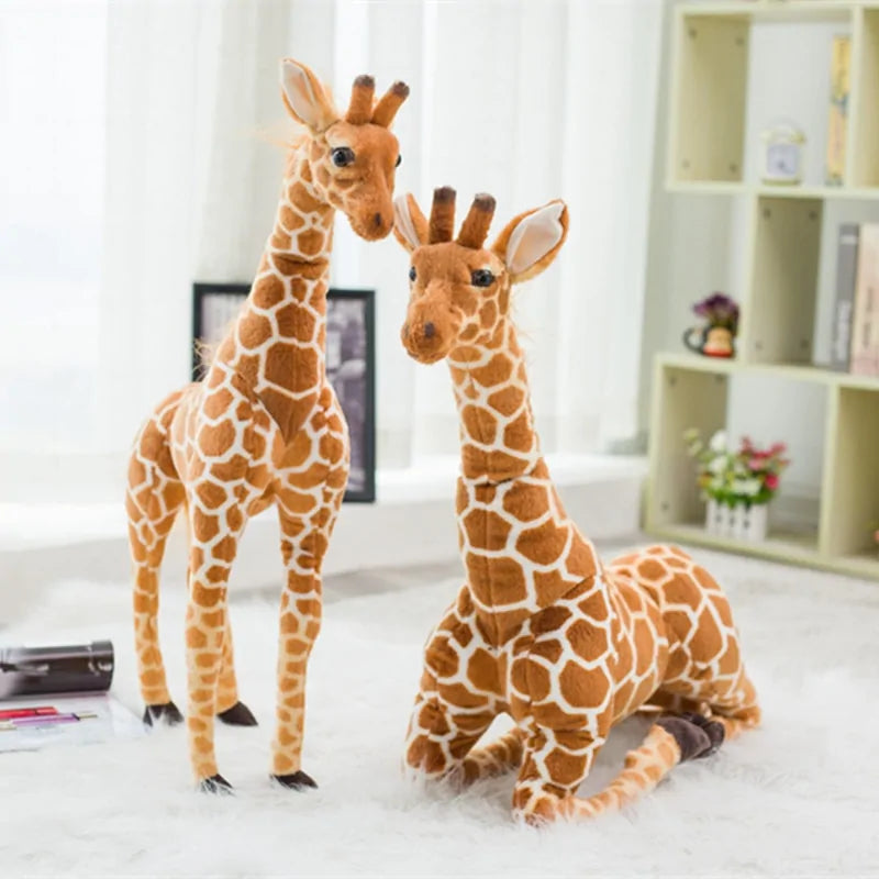 Ultra-Realistic Soft Giraffe Plush