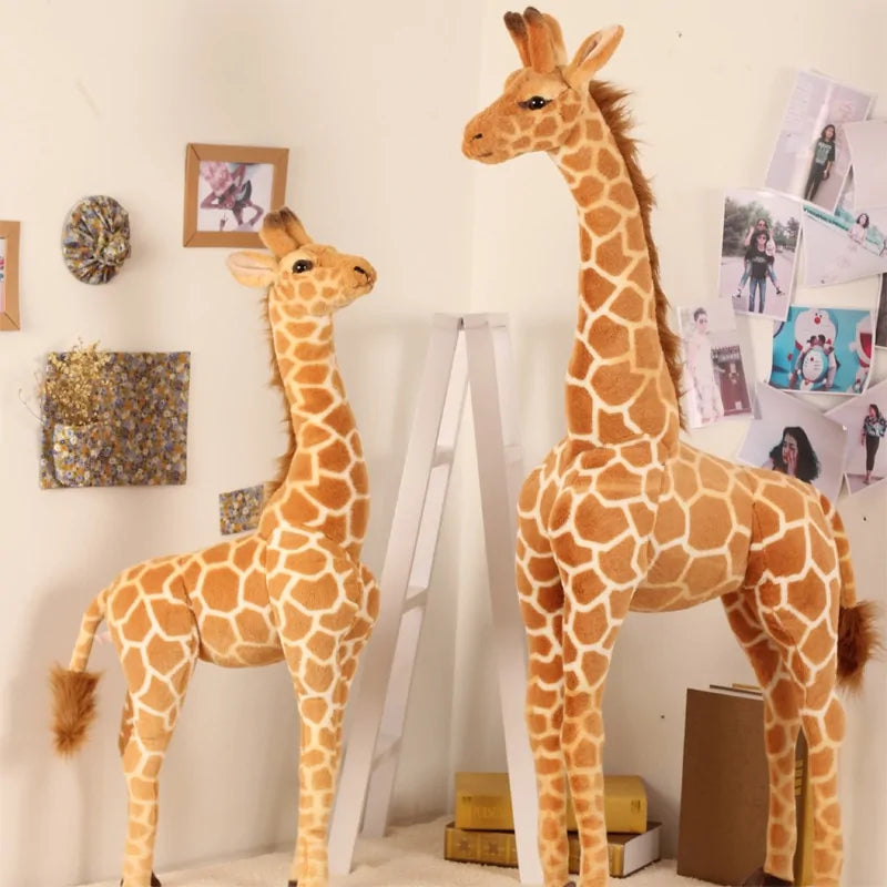 Ultra-Realistic Soft Giraffe Plush