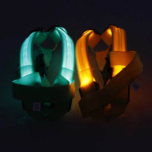 LED Pet Safety Nylon Harness