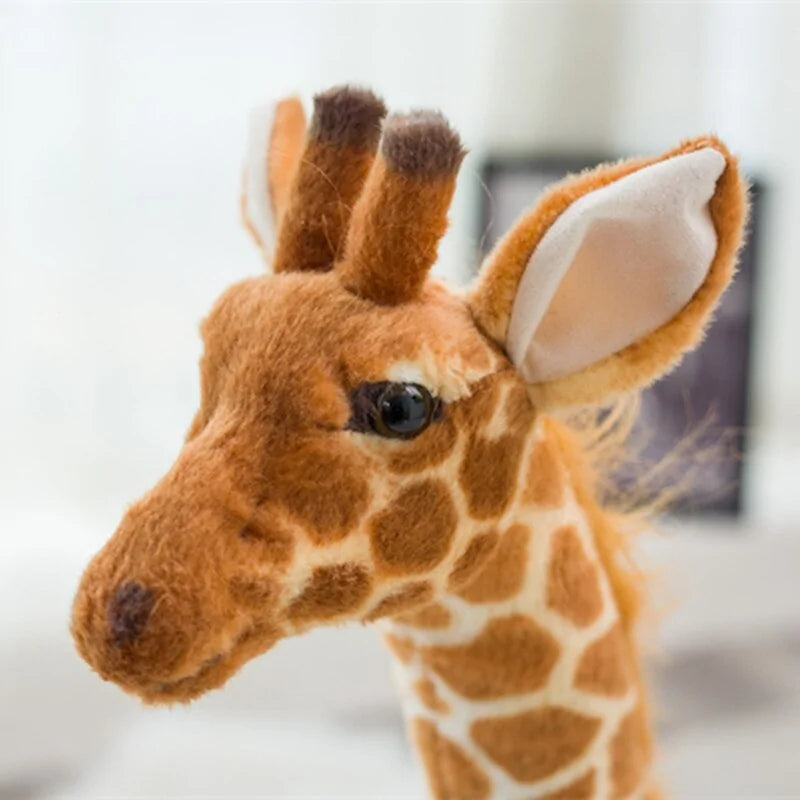 Ultra-Realistic Soft Giraffe Plush