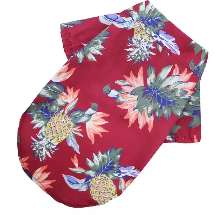 Tailored Hawaiian Tropical Dog T-Shirts