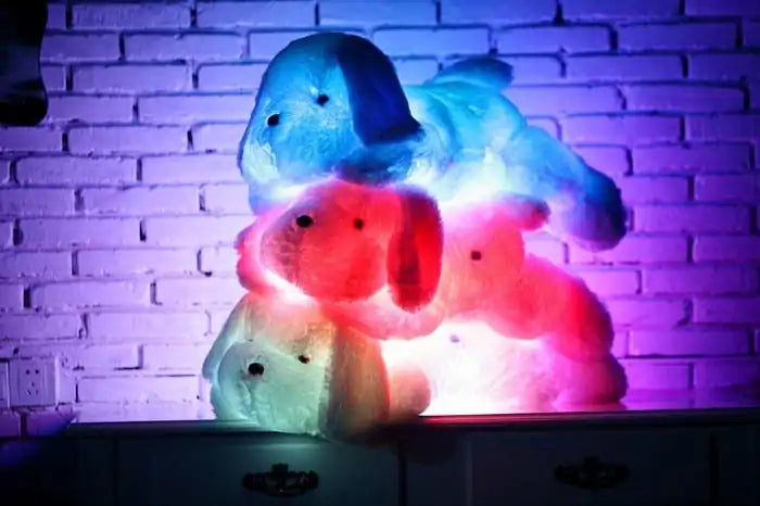 Vibrant LED - Dog Plush Stuffed Toy