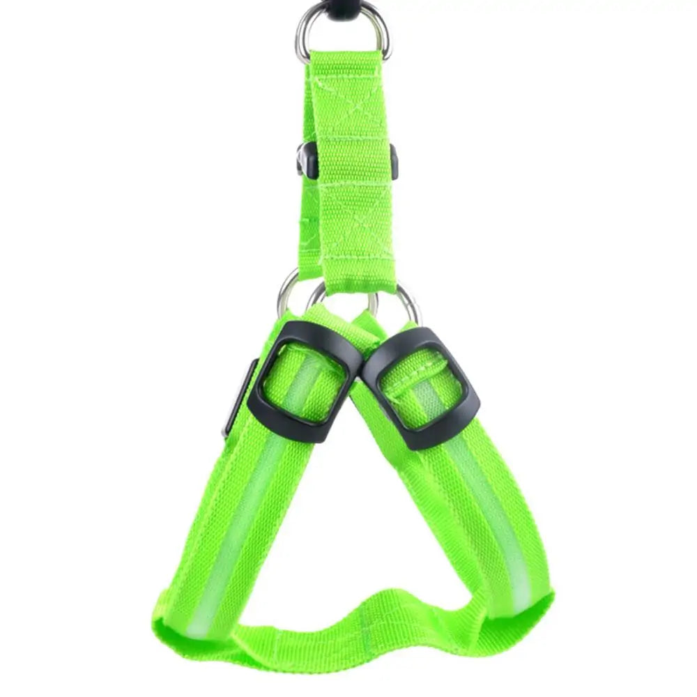 LED Pet Safety Nylon Harness