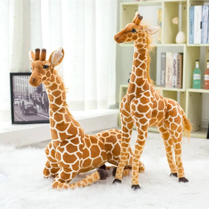 Ultra-Realistic Soft Giraffe Plush