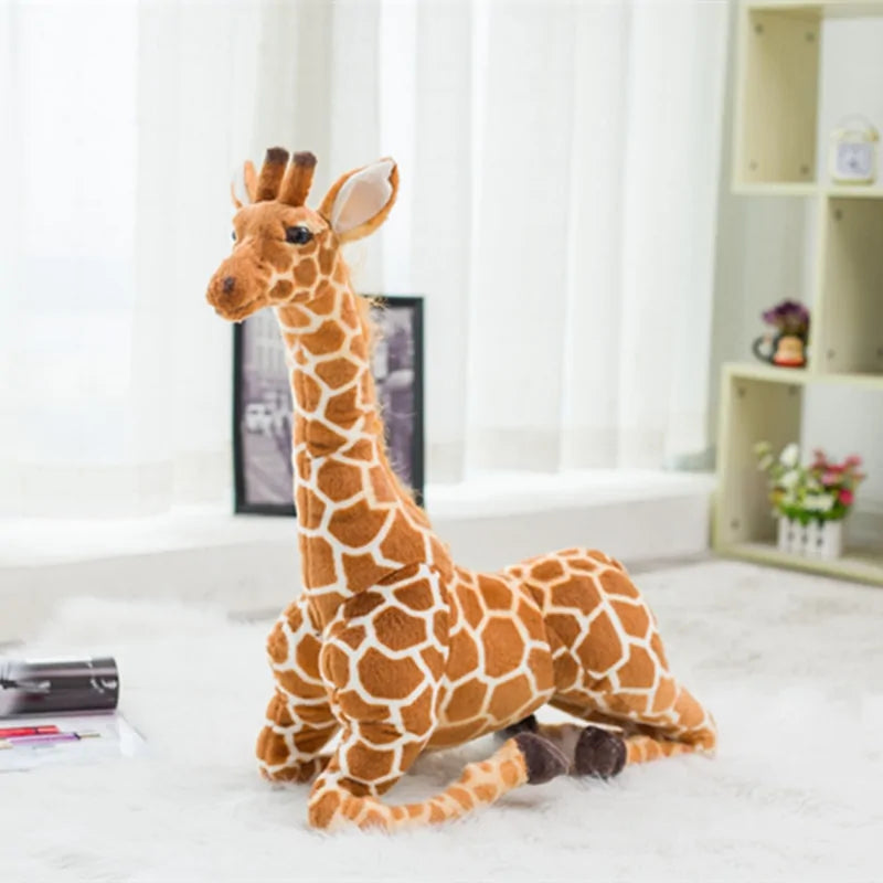 Ultra-Realistic Soft Giraffe Plush