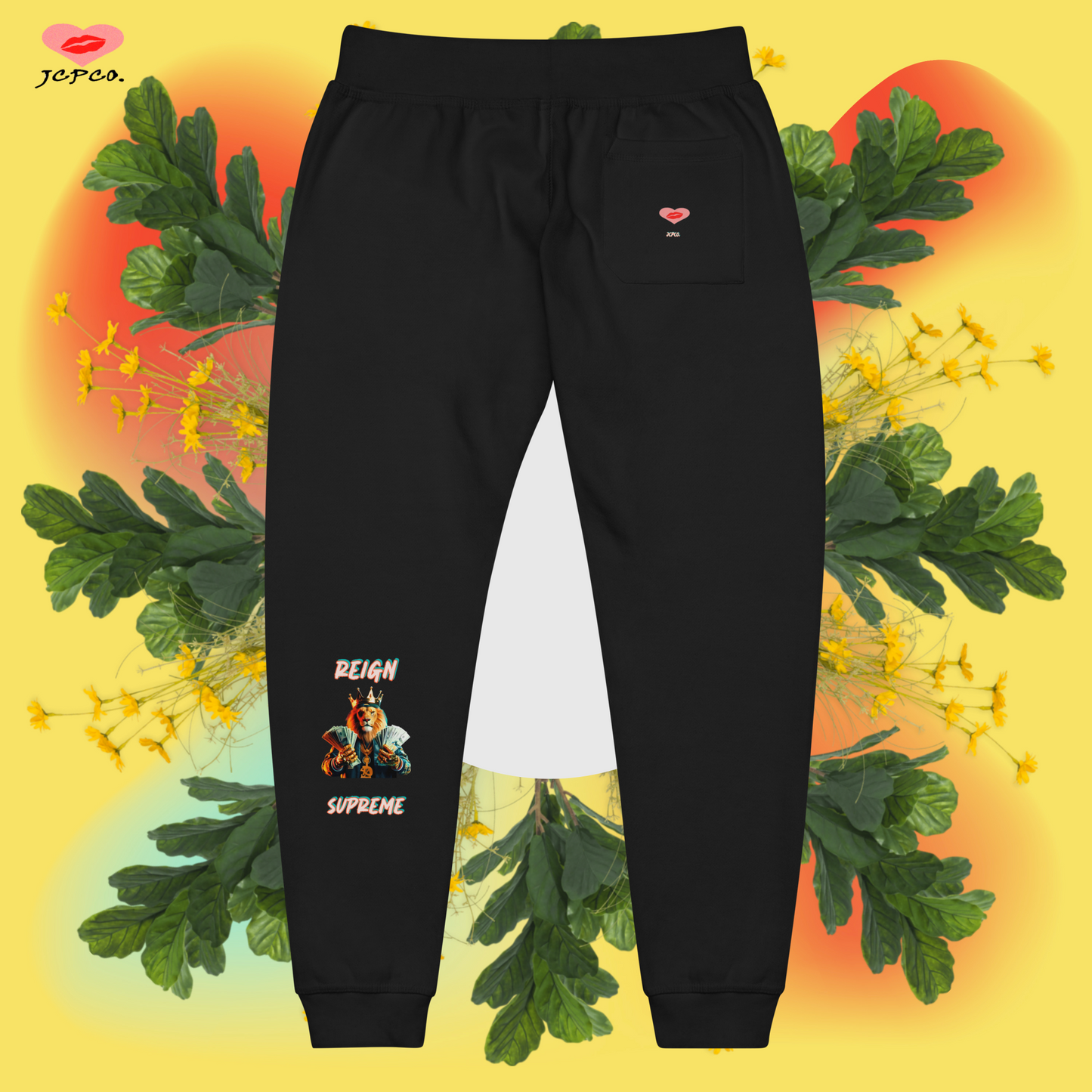 👑🦁In the Jungle of Life, Be the Lion, 🦁👑 Not the Prey 👀Unisex fleece sweatpants👖