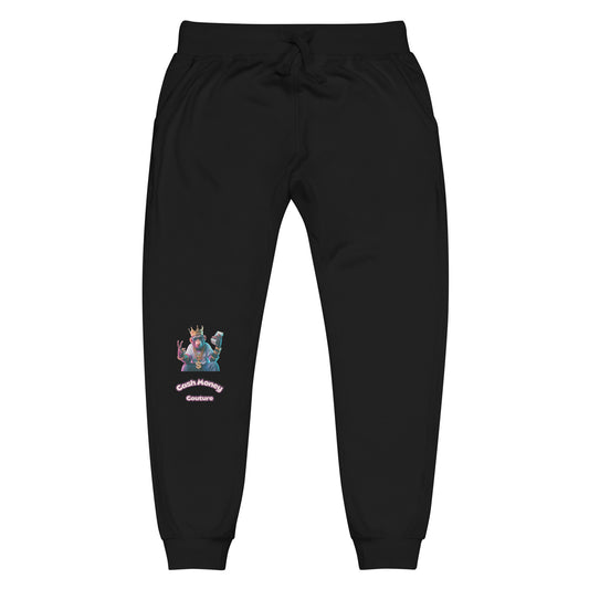 💕👑🙉Crowned Monkey Unisex fleece sweatpants👖