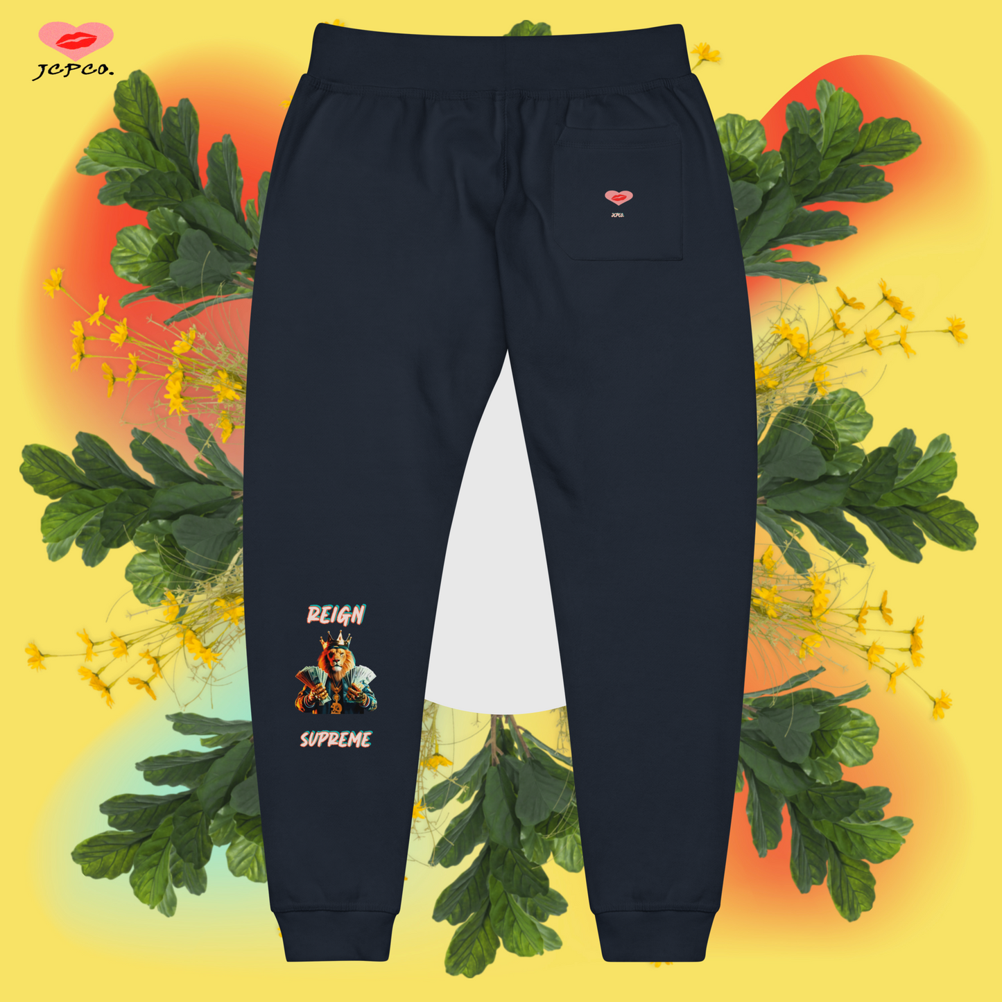 👑🦁In the Jungle of Life, Be the Lion, 🦁👑 Not the Prey 👀Unisex fleece sweatpants👖