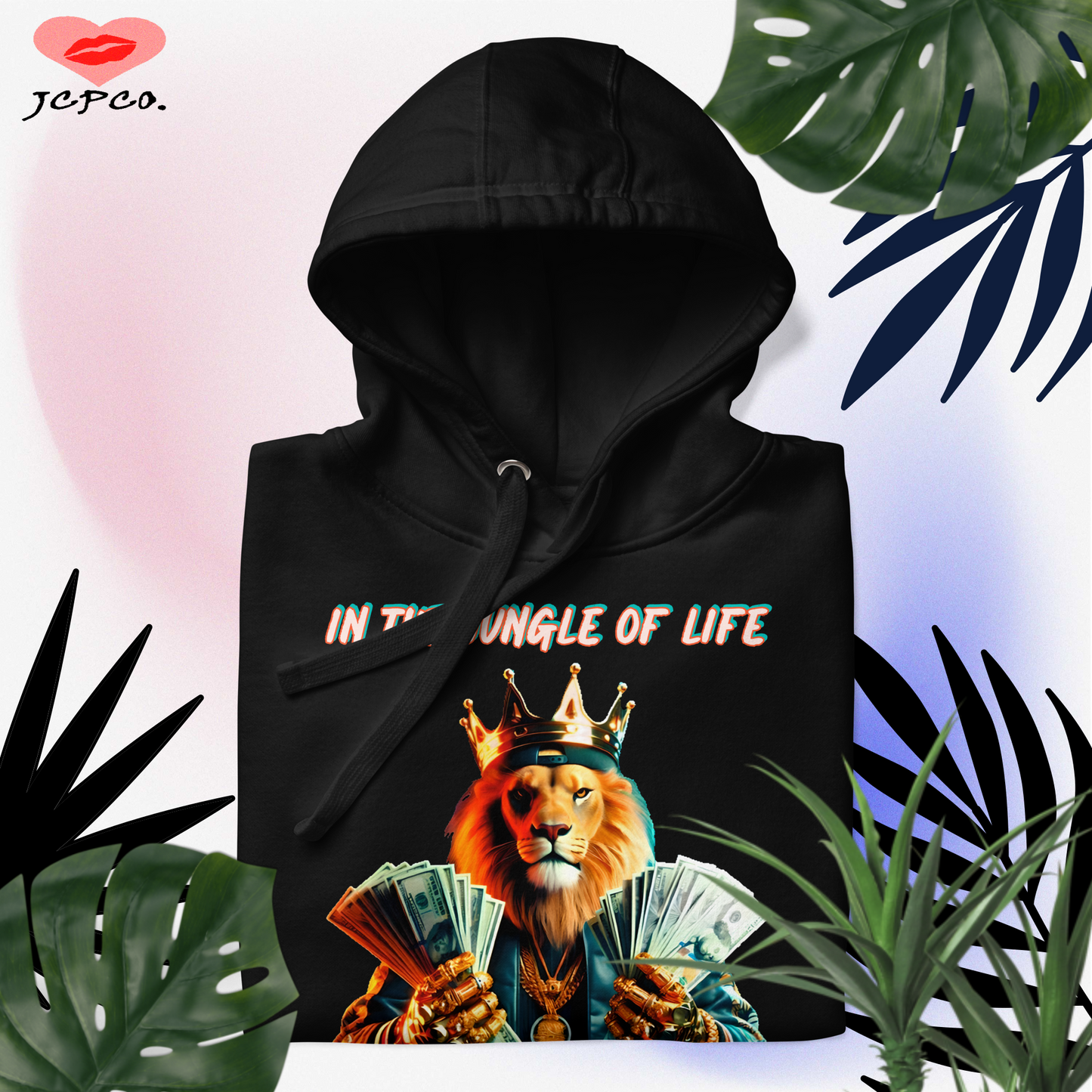 👑🦁In the Jungle of Life, Be the Lion, 🦁👑 Not the Prey 👀Unisex Hoodie🧥