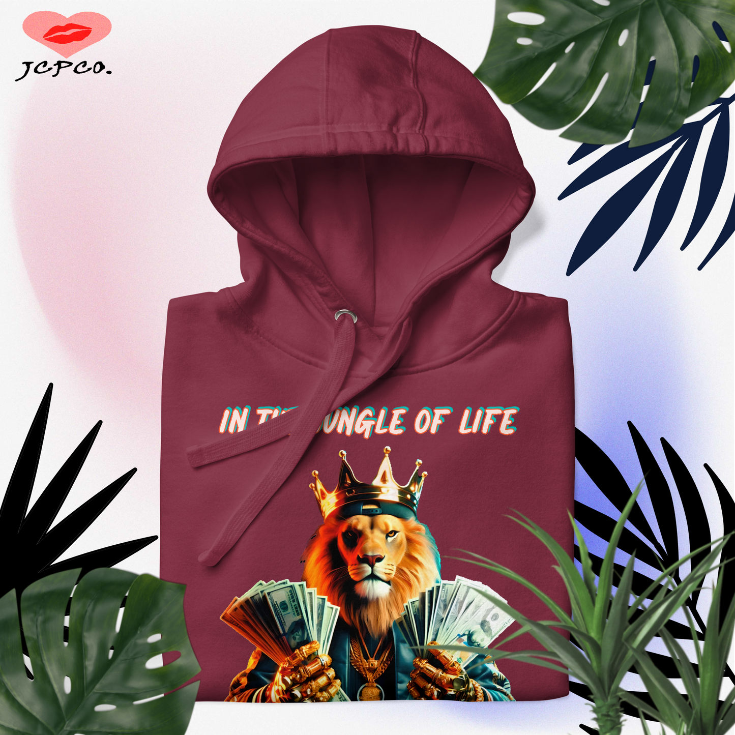 👑🦁In the Jungle of Life, Be the Lion, 🦁👑 Not the Prey 👀Unisex Hoodie🧥
